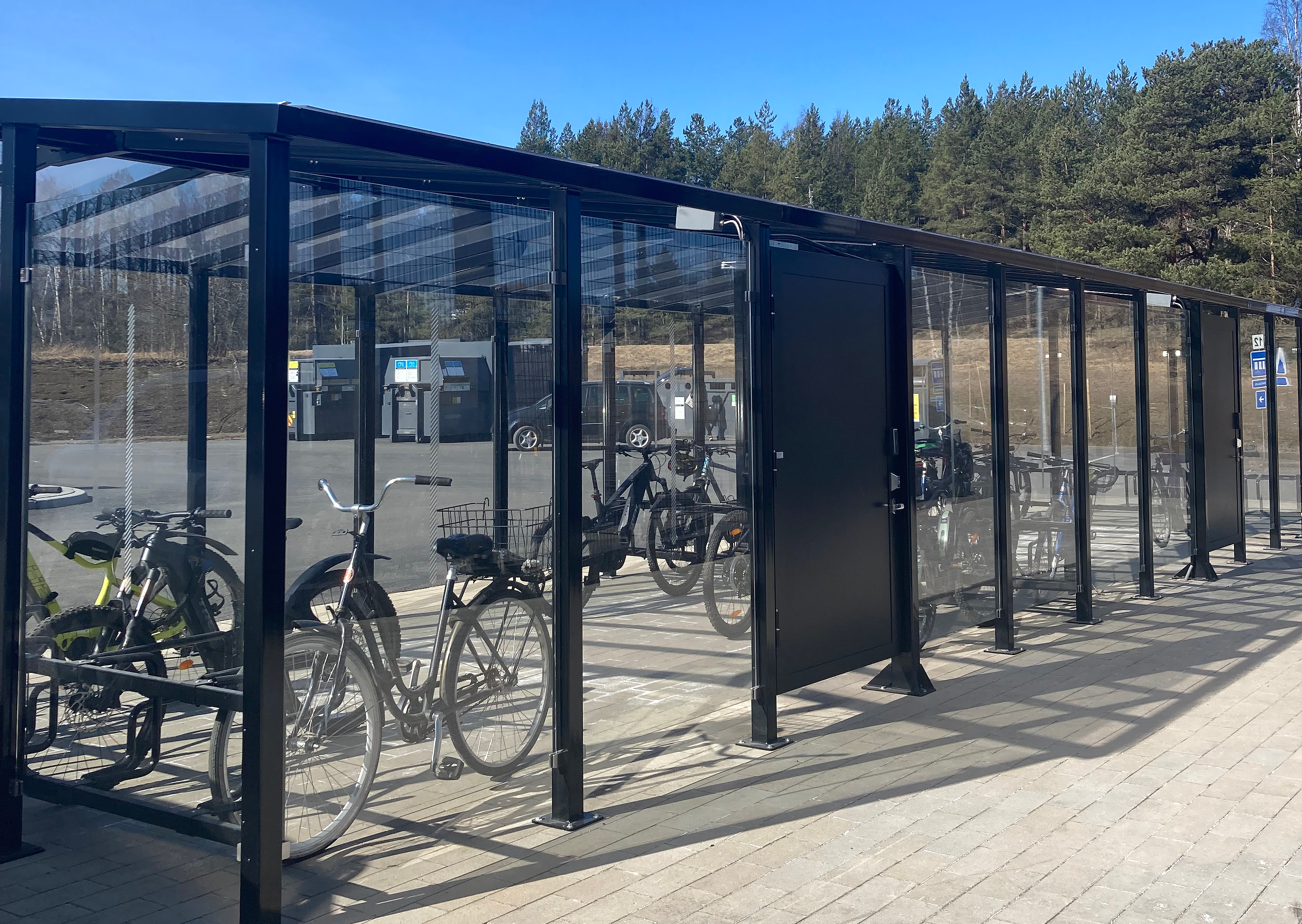 Prisma Raahe cykelparkering