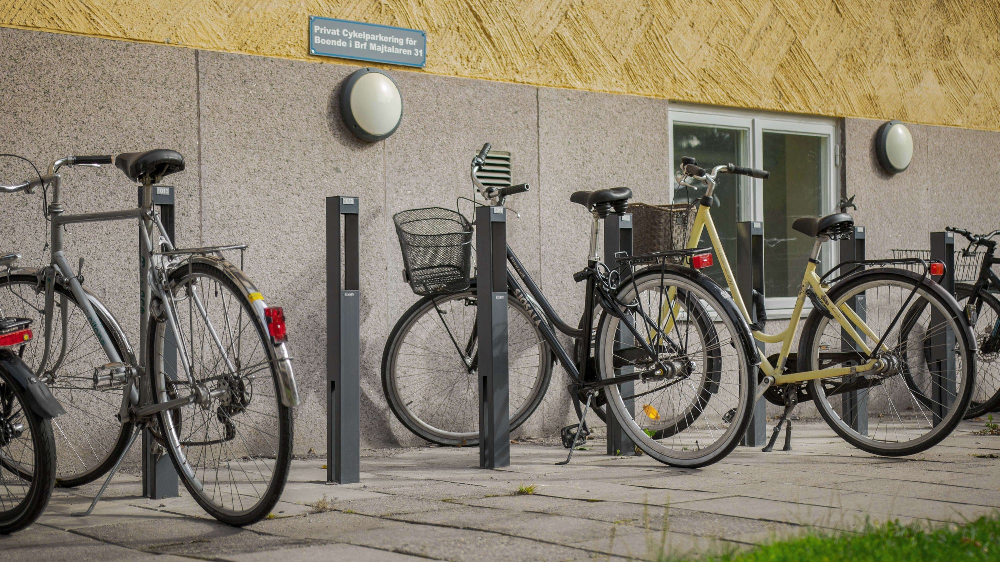 Stockholm, Sverige - Fipo cykelställ