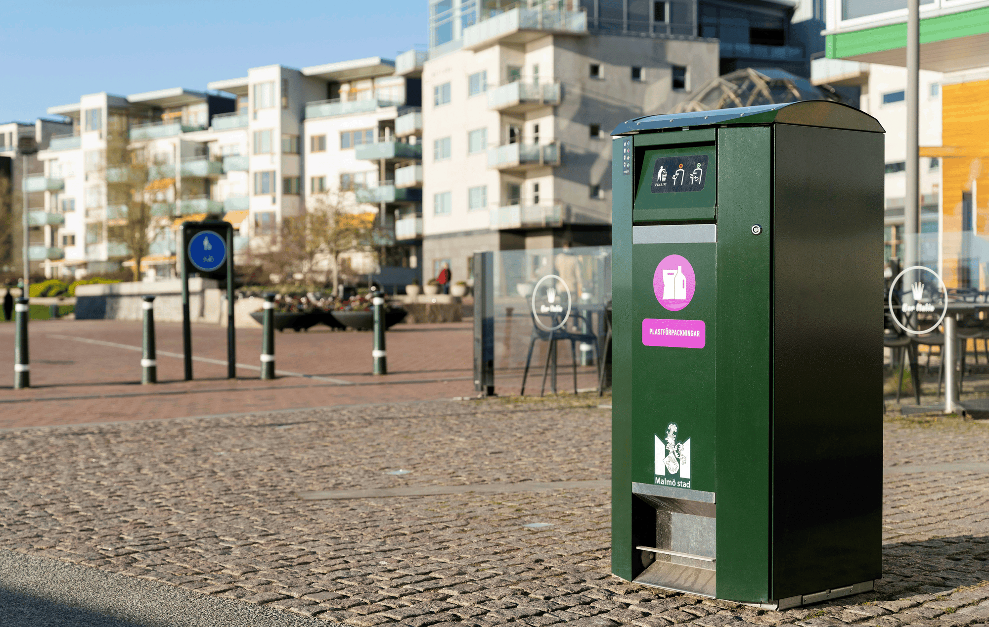 Malmö stad, Sverige - CitySolar 120, CityPack 120 och Loop