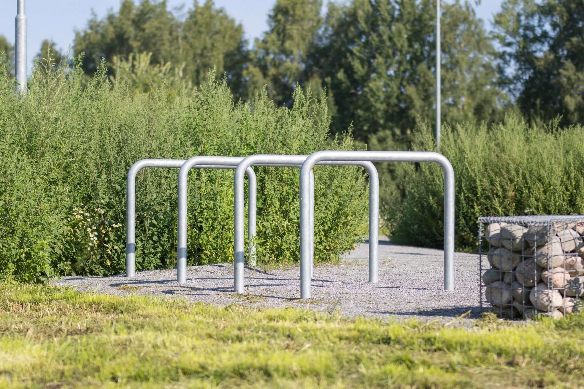 U2 – Cykelställ för ramlåsning