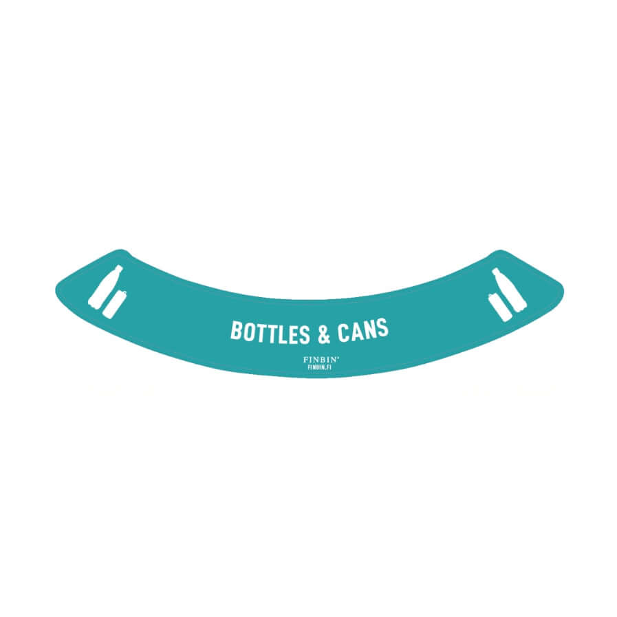 Bermuda triangle recycling stickers
