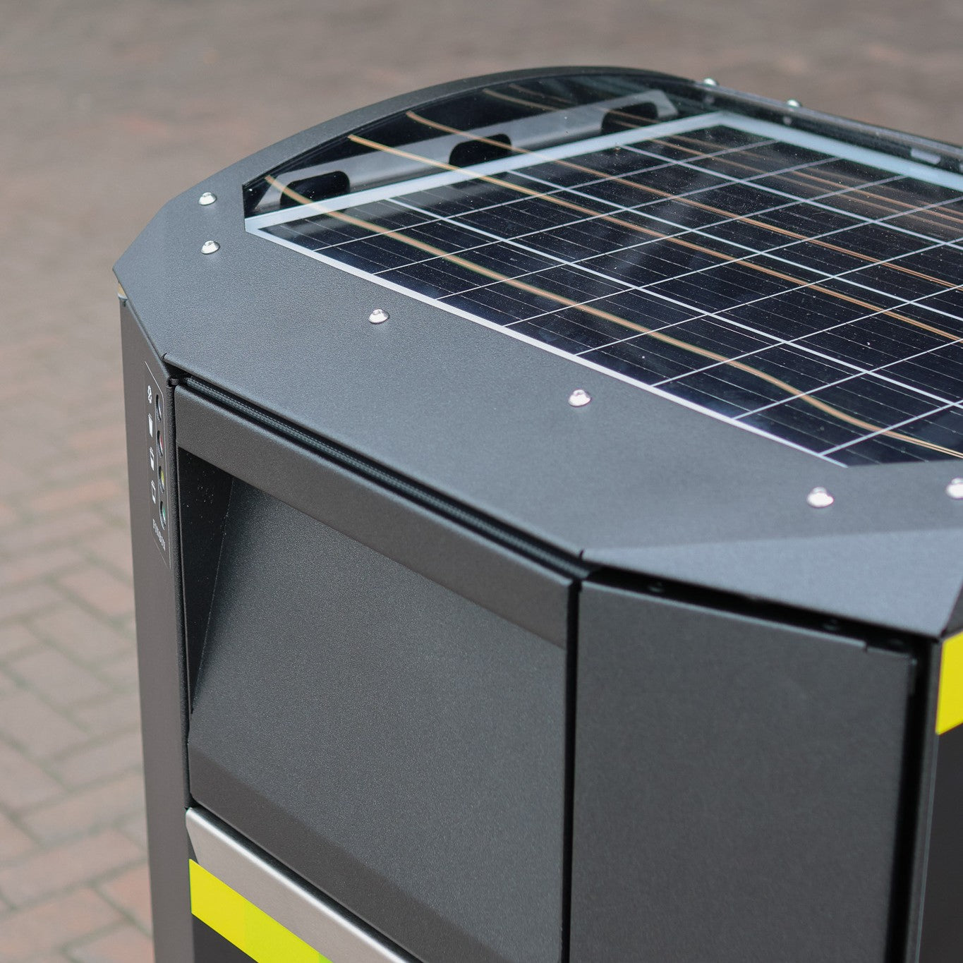 Smart papperskorg CitySolar
