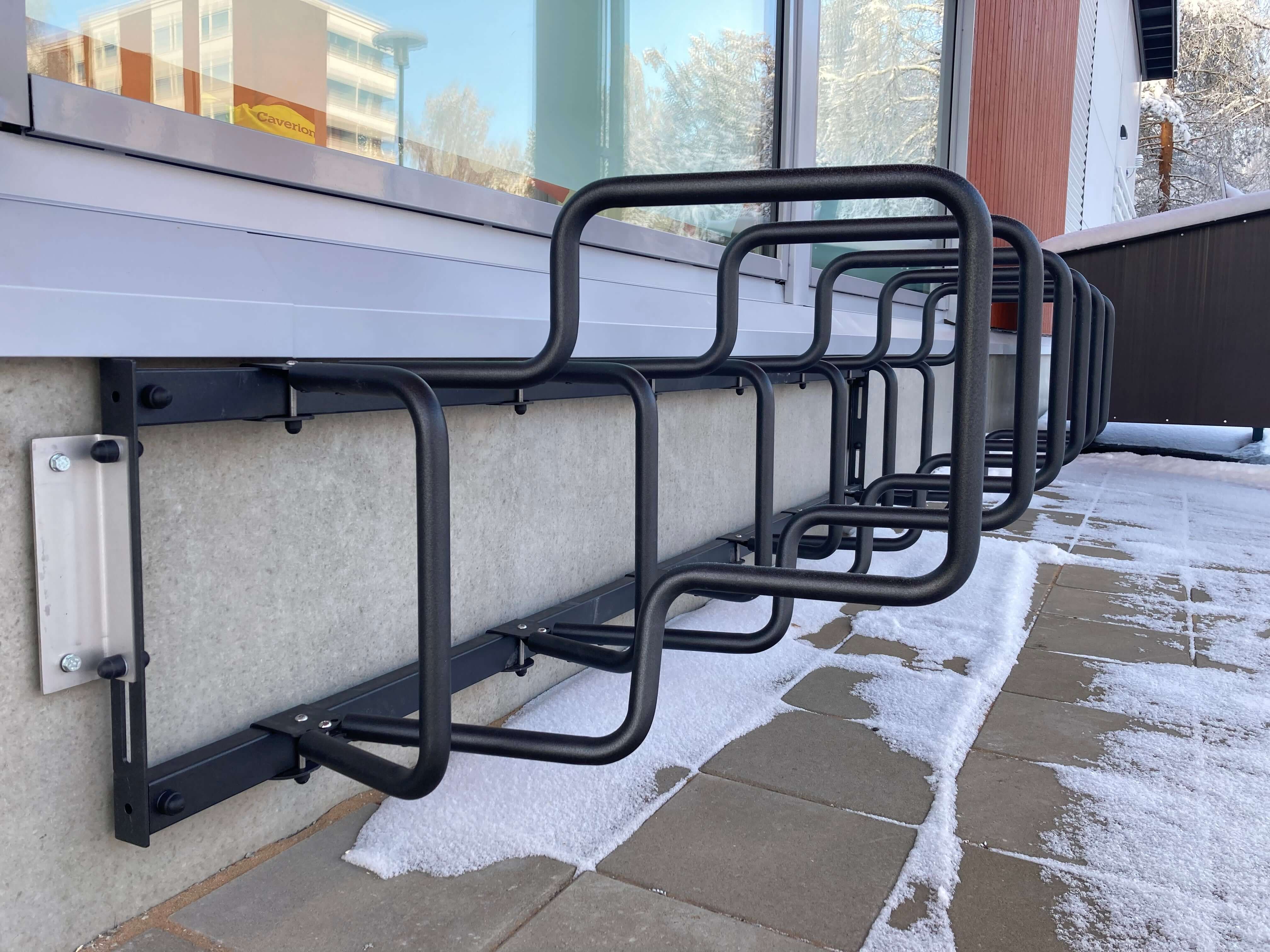 Cykelställ CubiQ Premium, enkelsidigt, väggmontering