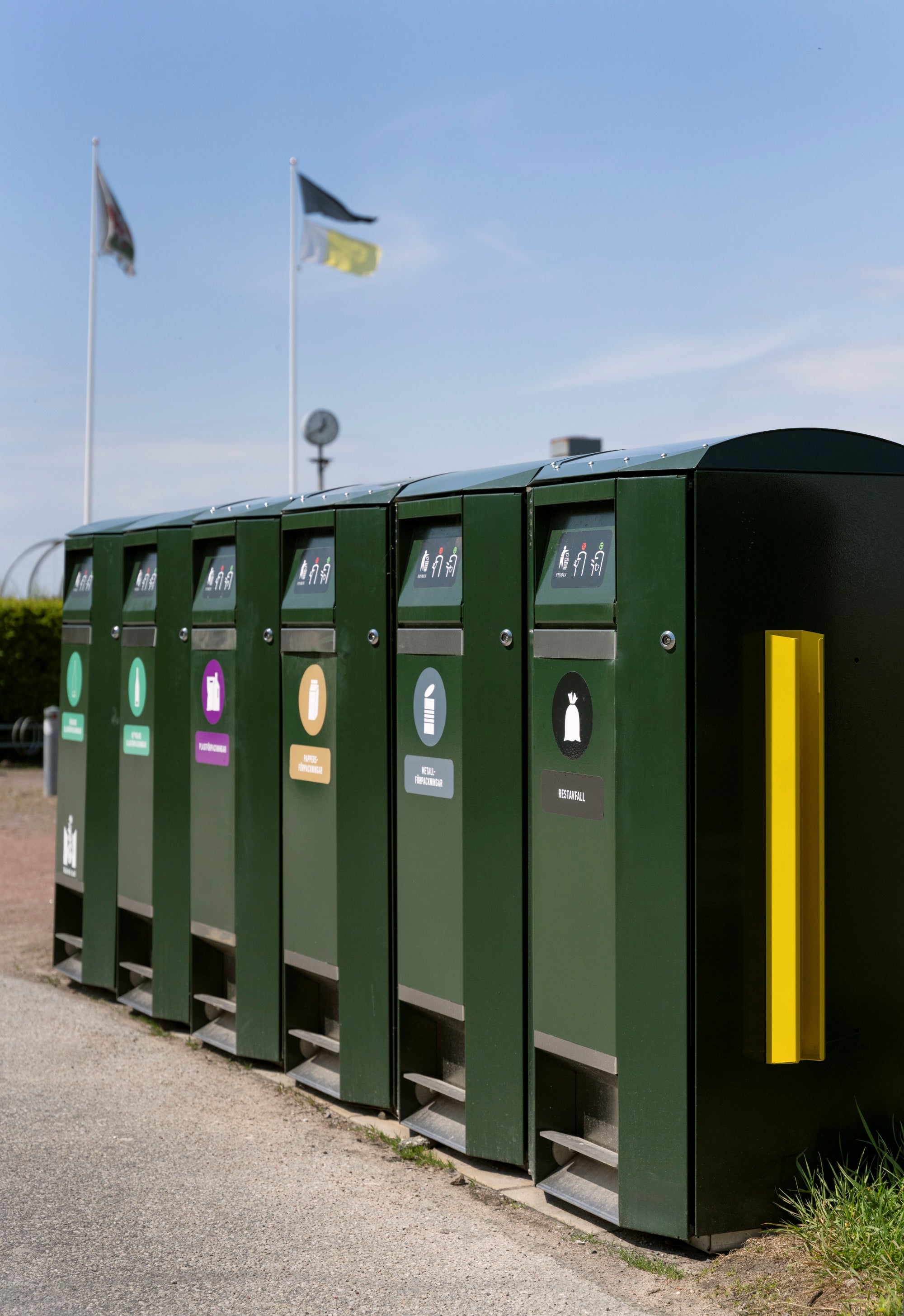 Smart papperskorg CitySolar 120