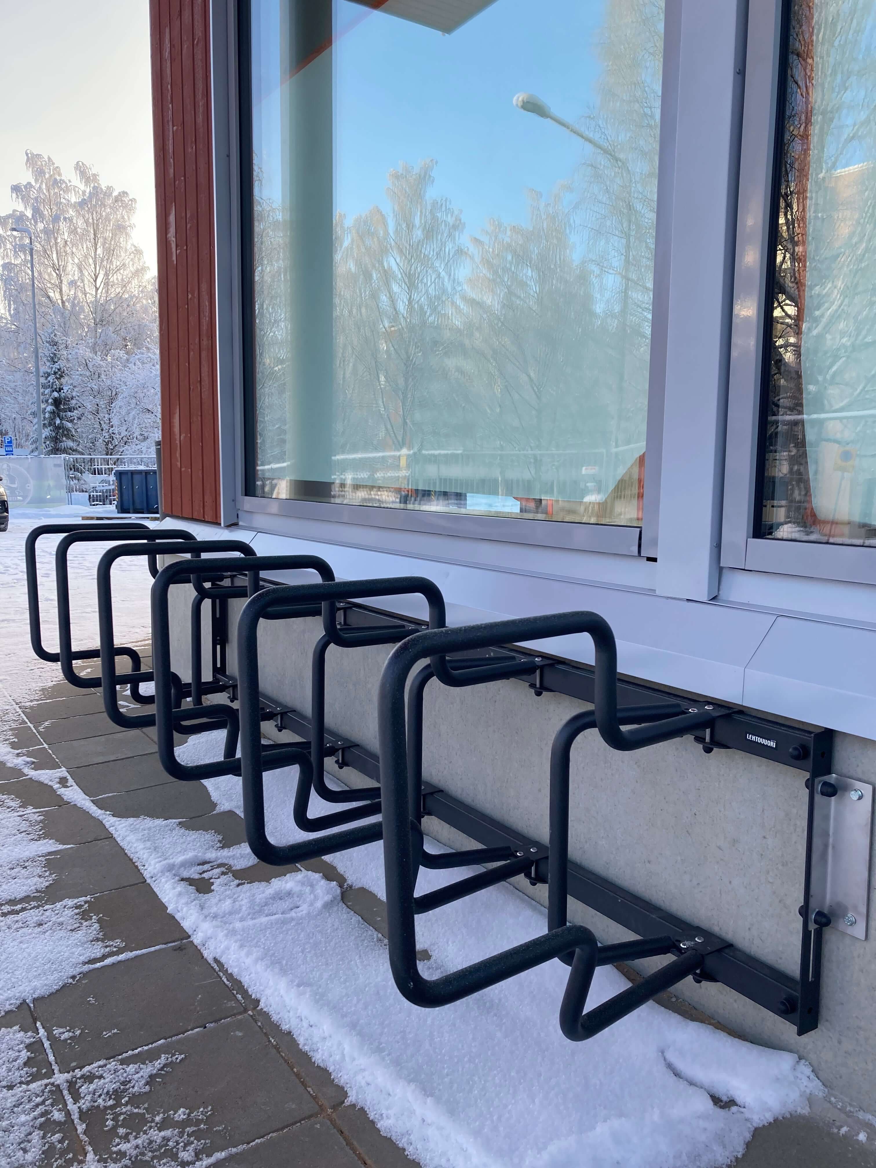 Cykelställ CubiQ Premium, enkelsidigt, väggmontering