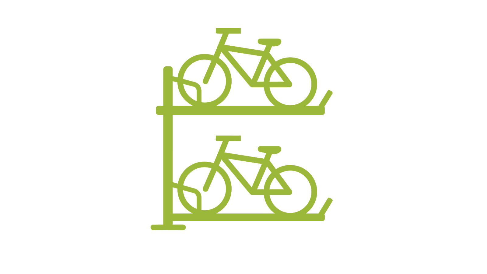 Velo up – Cykelställ med två våningar