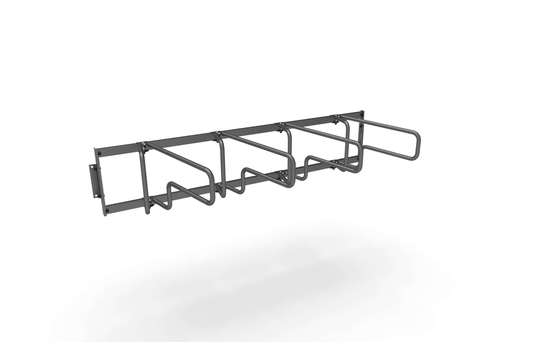 Cykelställ CubiQ Standard, enkelsidigt, väggmontering