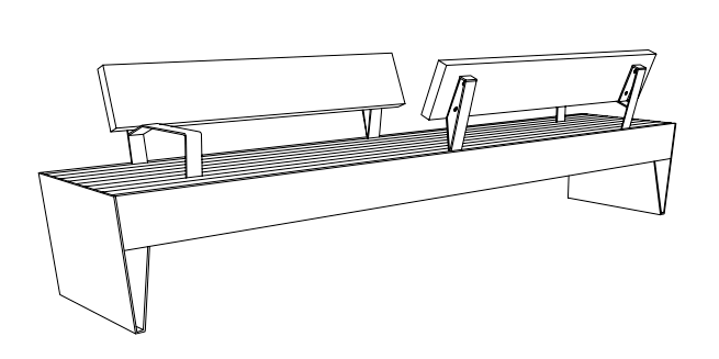 Penkki mmcité Blocq LBQ175t LBQ175 - 202000 - ral1000 - Lehtovuori