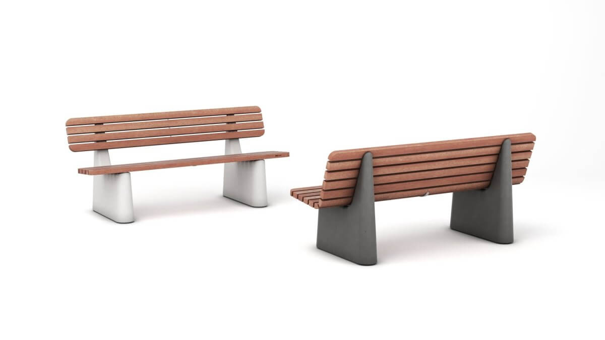 Puistonpenkki mmcité Reforma REF150t REF150 - 202002 - ral1000 - 1 - Lehtovuori
