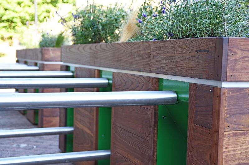 Pyöräteline Planter Rack - Lehtovuori