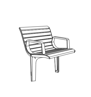 Tuoli mmcité Emau Solo EMS157t EMS157 - 202000 - ral1000 - Lehtovuori